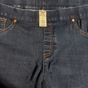 woman's size 18 faded glory jeans dark like new